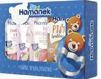 Hamánek dojčenská výživa kolekcia