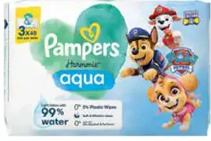 Pampers vlhčené utierky Harmonie