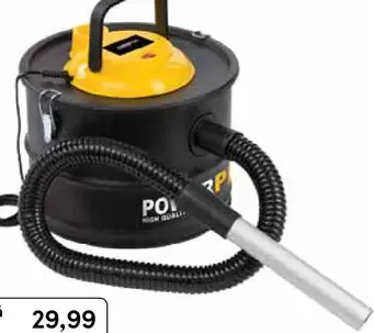 Powerplus vysávač na popol