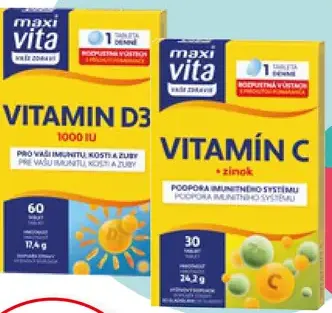 Maxivita výživový doplnok Vitamín D