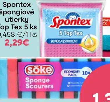 Spontex špongie na riad
