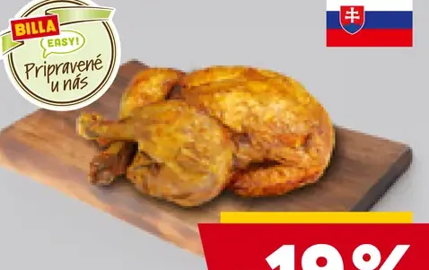 Pečené kurča celé – ochutené Hyza