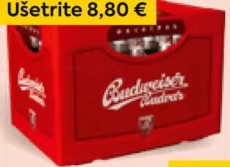 Budweiser Budvar svetlé pivo, 10%