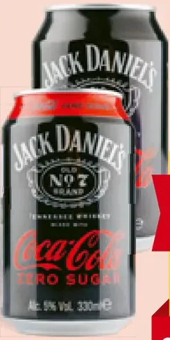 Jack Daniel's Coca-Cola plechovka