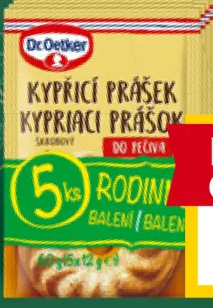Dr. Oetker Kypriaci prášok