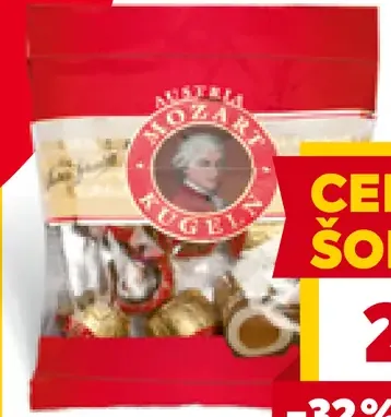 Mozart Kugeln marcipánové guľôčky