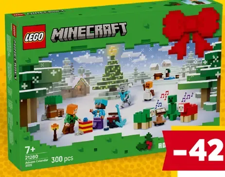 Lego adventný kalendár Minecraft