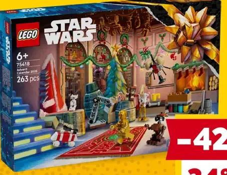 Lego adventný kalendár Star Wars