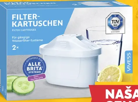 Vivess Filtračné patróny kompatibilné s kanvicami Brita