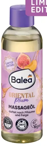 Balea ORIENTAL Plum masážny telový olej