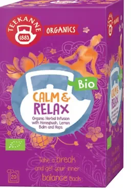 Teekanne Organics bylinný čaj