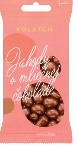 Kolatch sušené ovocie v čokoláde