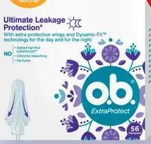 O.b. ExtraProtect hygienické tampóny