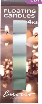 Emocio plávajúce sviečky
