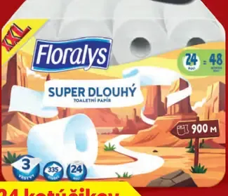 Floralis toaletsný papier