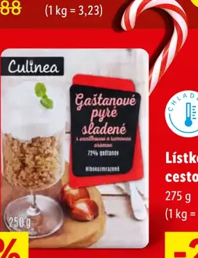Culinea Gaštanové pyré