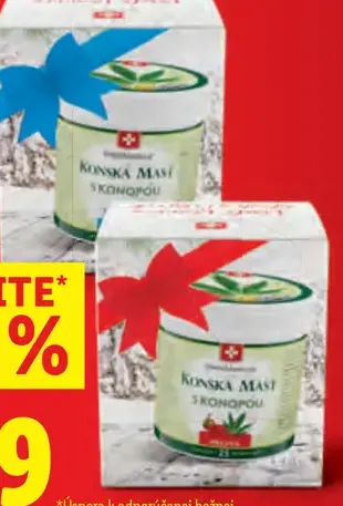 Konská masť s konope