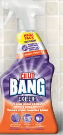 Cillit Bang odstraňovač vodného kameňa v kúpelni