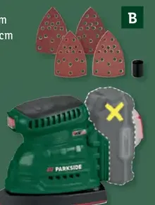 Parkside Aku multifunkčná/excentrická brúska 20 V