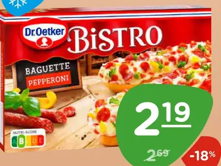 Dr. Oetker Bistro Baguette Pepperoni