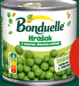 Bonduelle Hrášok jemný