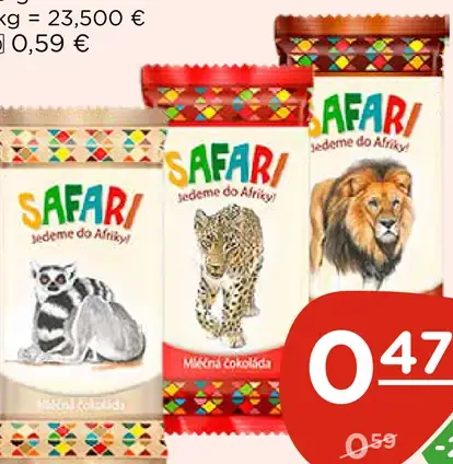 Safari čokoláda