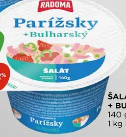 Radoma Parížšky + Bulharský