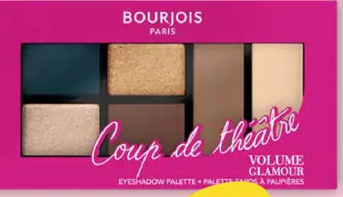 Bourjois Volume Glamour paleta očných tieňov