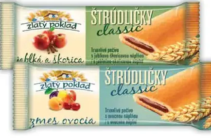 Štrudlíkia trvanlivé pečivo s náplňou