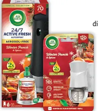 Air Wick Active Fresh difuzér + náplň