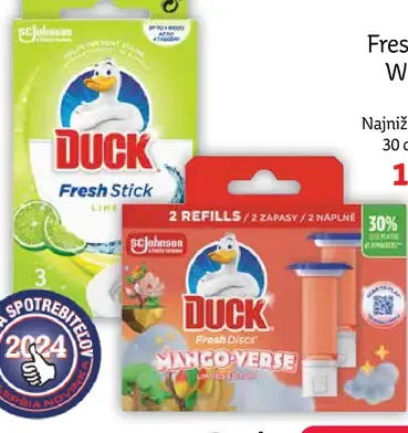 Duck Fresh Discs WC čistič