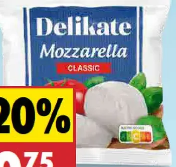 Mozzarella strúhaná Delikate