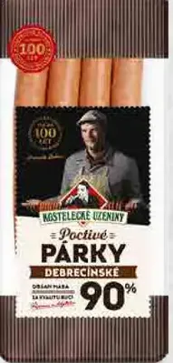 Kostelecké údeniny Párečky Debrecínske