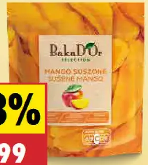 Mango sušené bez pridaného cukru BakaD’Or