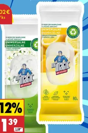 Mr. Magic vlhčené utierky univerzálne na povrchy
