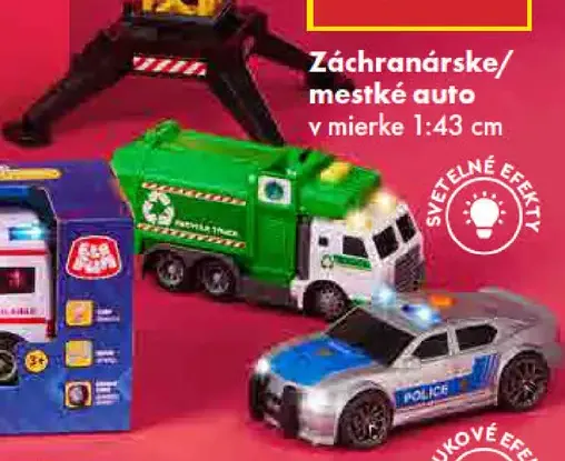 Záchranárske/mestské auto
