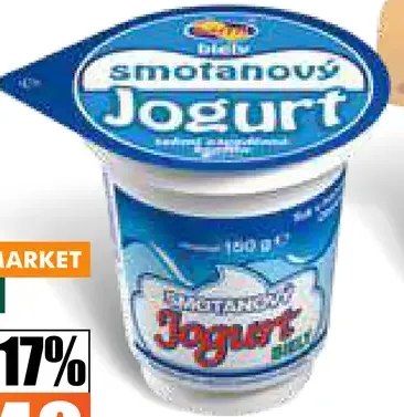 COOP Smotanový jogurt biely