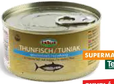 Tuniak kúsky drvené vo vlastnej šťave