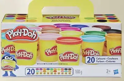 Play-Doh Super Pack veľké balenie farebných plastelín