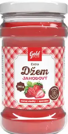 Gold Plus Extra džem menej sladký