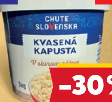 Chute Slovenska Kvasená kapusta vedierko