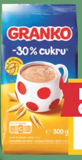 Granko instantné kakao -30 % cukru