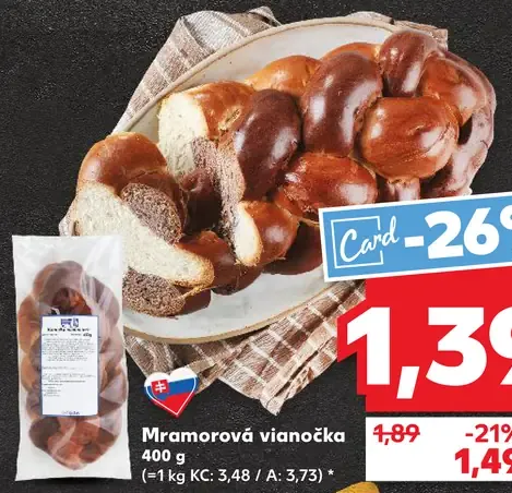 Mramorová vianočka