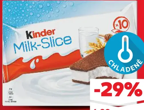 Kinder Milk-Slice Mliečny rez