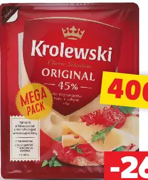Syr švajčiarskeho typu 45 % plátky
