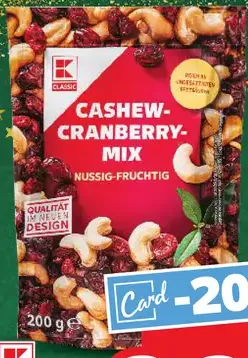 K-Classic Cashew-Cranberry-Mix