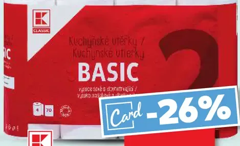 K-Classic Kuchynské utierky