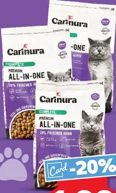 Carinura premium granuly pre mačky rôzne druhy