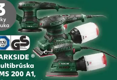 PARKSIDE Multibrúska PMS 200 A1, Vibračná brúska PSB 270 C3 alebo Excentrická brúska PEXS 270 C3
