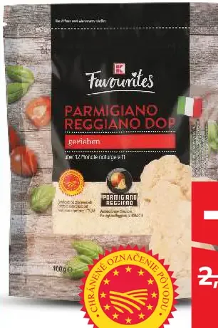 K-Favorites Parmigiano Reggiano 32% strúhaný
